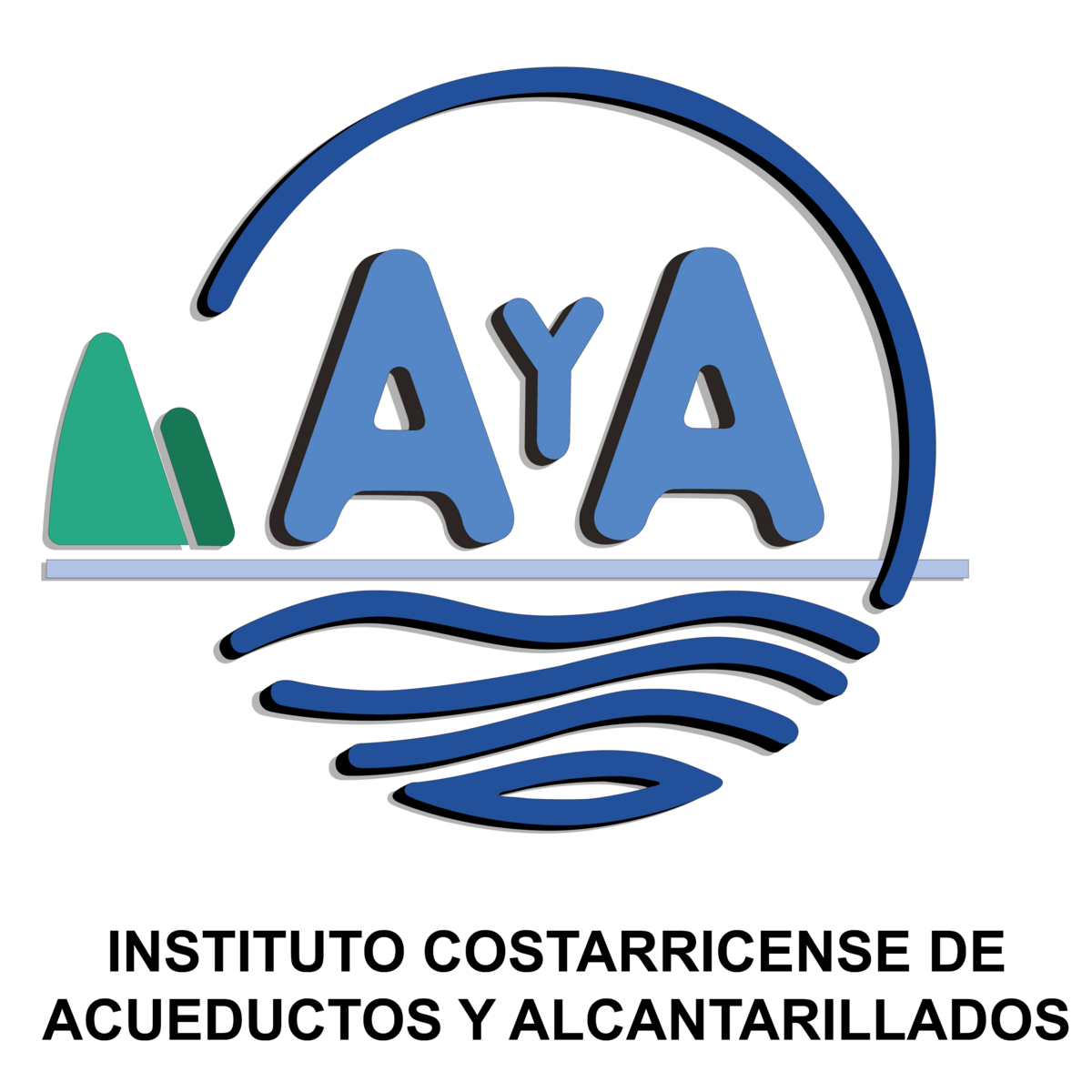 Logo de AYA (Acueductos y Alcantarillados) - Cliente de Tecnología Electro