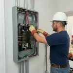 instalación electrica horizontal